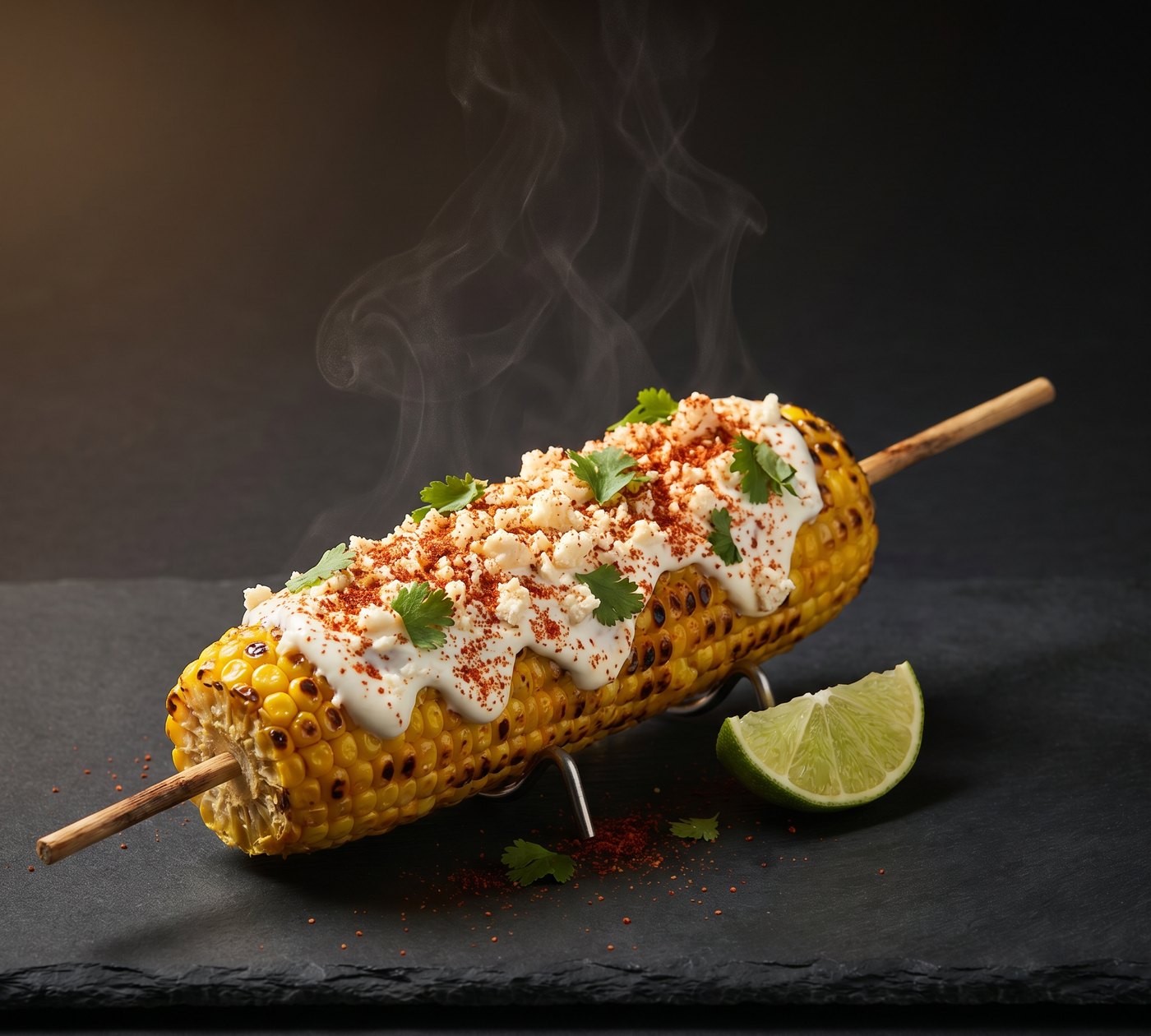 Elote, mexikanischer Street-Mais